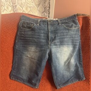 Avirex Men's Blue Jean Shorts